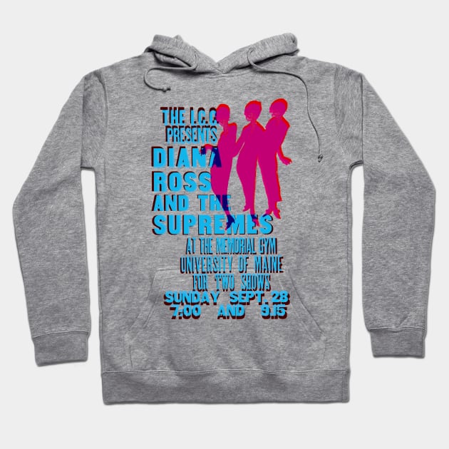 Diana Ross and the Supremes Hoodie by HAPPY TRIP PRESS